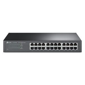 Switch Gigabit Ethernet TP-Link TL-SG1024D / 24 puertos / Negro