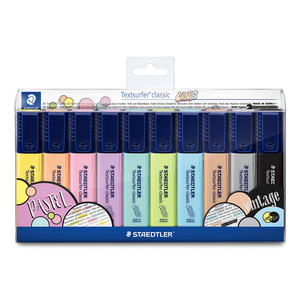 Marcatextos Textsurfer Classic Staedtler Colores 10 piezas Marcatextos Textsurfer Classic Staedtler Colores 10 piezas