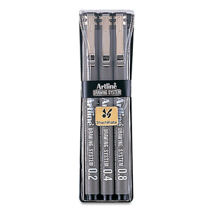 ESTILOGRAFO CON 3PZS 2,4,8 MM ESTILOGRAFO CON 3PZS 2,4,8 MM
