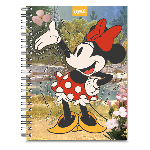 Cuaderno Profesional Upak Gladiador Mickey and Minnie Raya 100 hojas