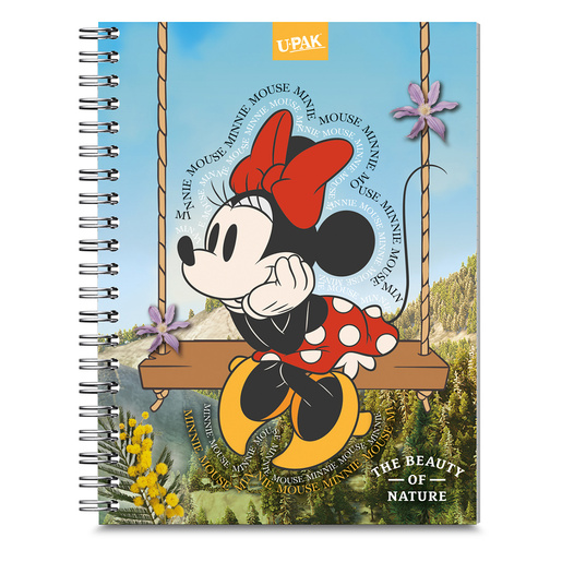 Cuaderno Profesional Upak Gladiador Mickey and Minnie Cuadro Chico 100 hojas