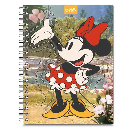Cuaderno Profesional UPak Disney por Siempre Cuadro Grande 100 hojas