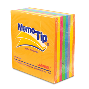 Notas Adhesivas Janel Memo Tip 7.6 cm x 7.6 cm Notas Adhesivas Janel Memo Tip 7.6 cm x 7.6 cm