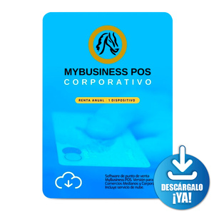 MyBusiness POS Corporativo Descargable / Licencia 1 año / 1 dispositivo MyBusiness POS Corporativo Descargable / Licencia 1 año / 1 dispositivo