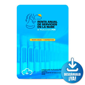 MyBusiness POS Servicios en la Nube 6gb Descargable / 1 año / 1 dispositivo MyBusiness POS Servicios en la Nube 6gb Descargable / 1 año / 1 dispositivo