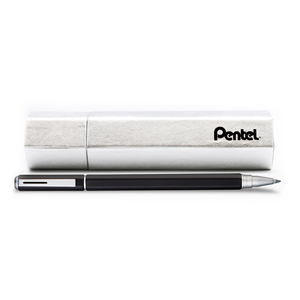 Pluma Fina de Gel Pentel Hexagonal 0.7 mm Negro con Estuche Pluma Fina de Gel Pentel Hexagonal 0.7 mm Negro con Estuche