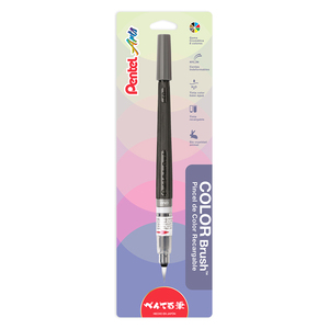 Pincel de Color Recargable Pentel Arts COLOR Brush / Redondo / Gris / 1 pieza Pincel de Color Recargable Pentel Arts COLOR Brush / Redondo / Gris / 1 pieza