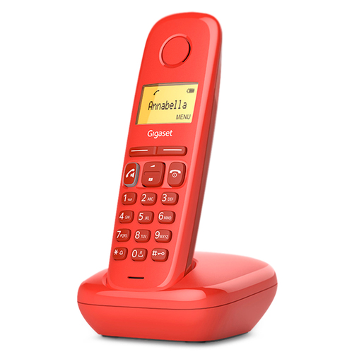 Teléfono Inalámbrico Gigaset A270 / Rojo 