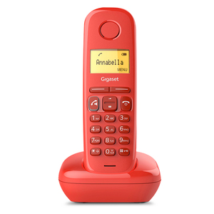 Teléfono Inalámbrico Gigaset A270 / Rojo 