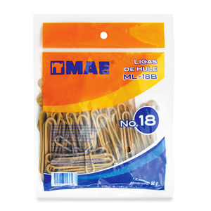 Ligas de Hule No. 18 Mae 80 gramos Ligas de Hule No. 18 Mae 80 gramos