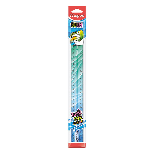 Regla Maped Twistnflex Decor Flexible 30 cm