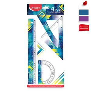 Juego de Geometría Maped Cosmic Teens Colores Juego de Geometría Maped Cosmic Teens Colores
