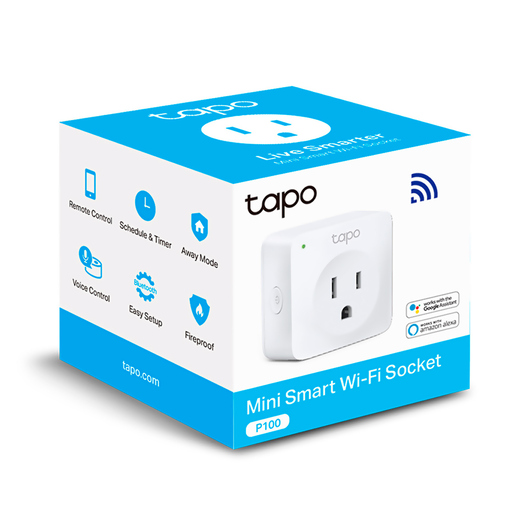Contacto Inteligente Tp-Link Tapo P100 / WiFi / Google / Alexa
