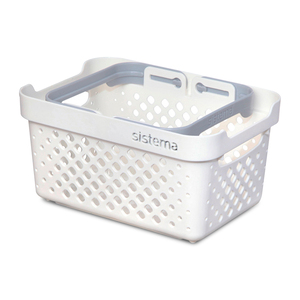 Canasta Apilable Sistema Plastics / Blanco / 1.2 L Canasta Apilable Sistema Plastics / Blanco / 1.2 L