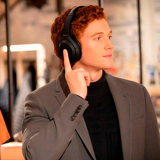 Audífonos de Diadema Inalámbrico Sony Negro