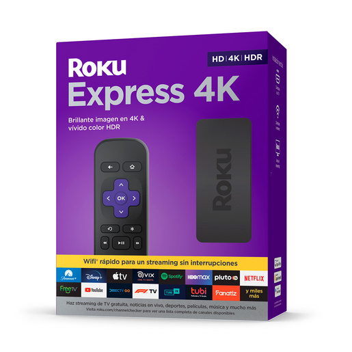 Roku Express 4K 2021 HDMI UHD 4K Negro