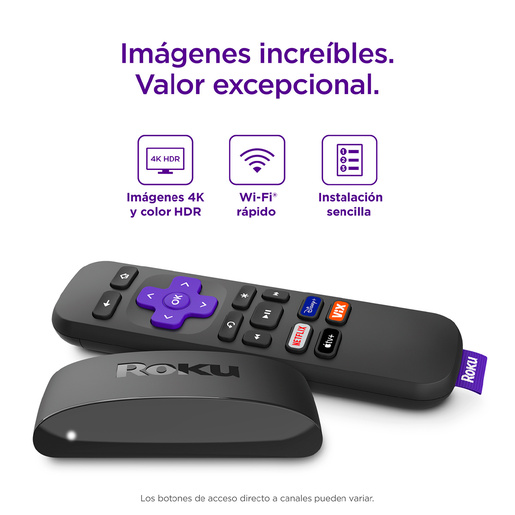 Roku Express 4K 2021 HDMI UHD 4K Negro