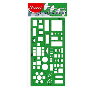 Plantilla Profesional Maped Technic Muebles 1:150 Plantilla Profesional Maped Technic Muebles 1:150