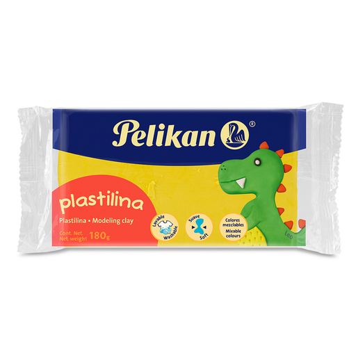 Plastilina Lavable Marqueta Pelikan / Amarillo / 1 pieza / 180 gr