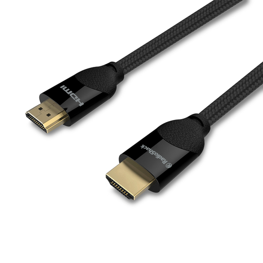 Cable HDMI con Ethernet RadioShack 4K UHD 2 m