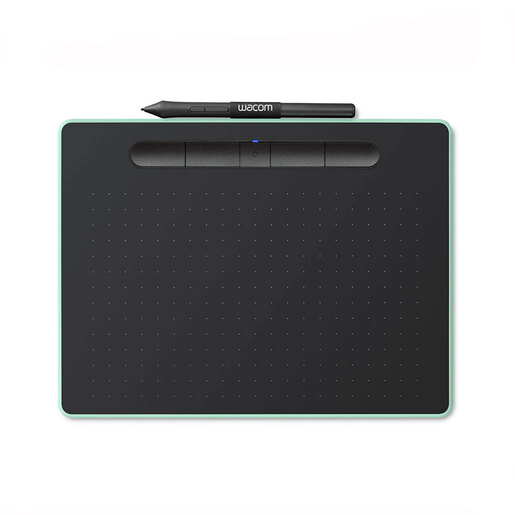Tableta Gráfica Wacom Intuos Medium CTL6100WLE0 / 10 Pulg. / Bluetooth / Verde pistache