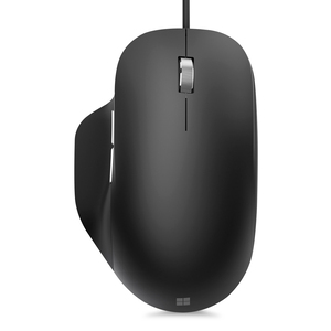 Mouse Alámbrico Microsoft Ergonomic / USB / Negro / PC / Laptop Mouse Alámbrico Microsoft Ergonomic / USB / Negro / PC / Laptop