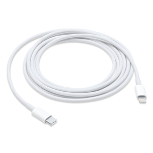 Cable USB-C a Lightning Apple MQGH2AM/A / 2 metros / Blanco / iPod / iPhone / iPad