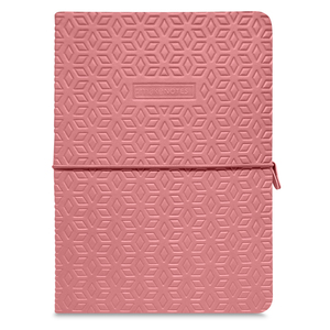 Cuaderno Make Notes Pink Raya 96 hojas Cosido