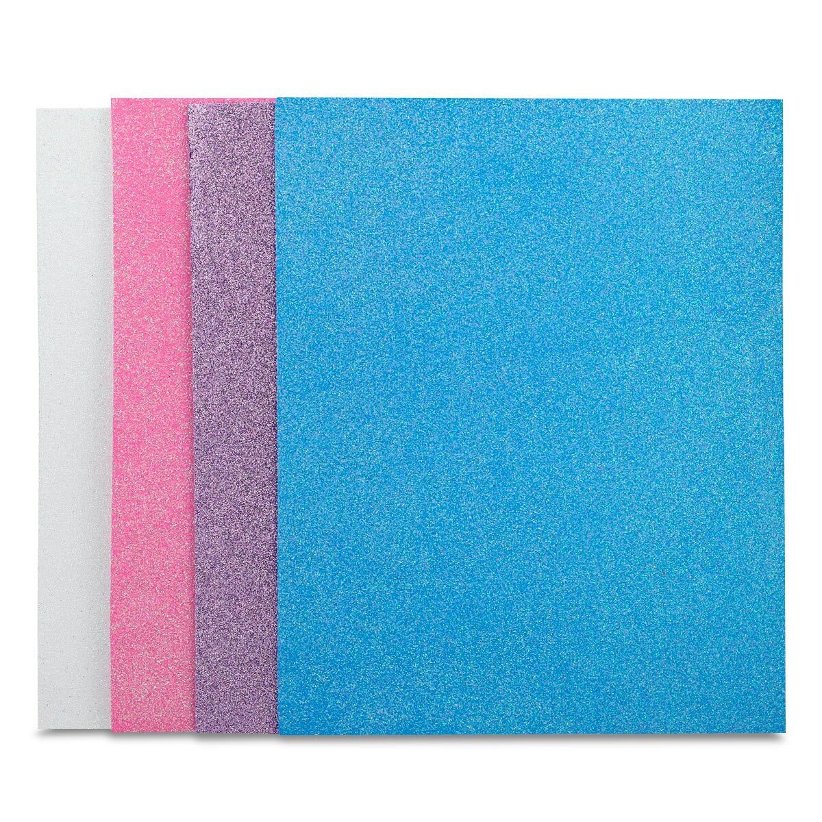Foamy Diamantado Carta La Principal Azul rosa lila azul 4 piezas | Office  Depot Mexico