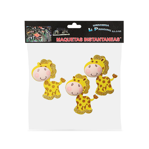 Figuras de Foamy Mercería La Principal Animales