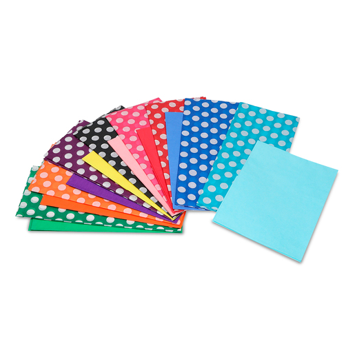 Kit de Papel China Party Color / 2 piezas / Decorado / Liso / Colores surtidos