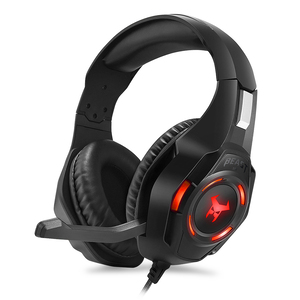  Audífonos Gamer STF Muspell Force / Hi-Fi / Led / USB / 3.5 mm / Laptop / PC / Smartphone / Tablet / PS4 / PS5 / Xbox One / Xbox Series / MacOS / Negro
