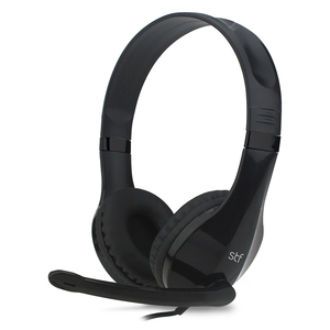 Audífonos de Diadema STF ST-H32714 Negro Audífonos de Diadema STF ST-H32714 Negro