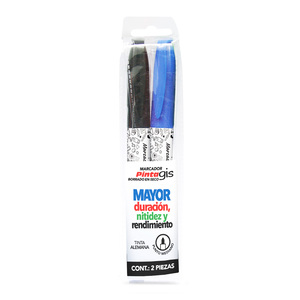 Marcadores para Pizarrón Pintagis / Punta Cincel / 2 piezas Marcadores para Pizarrón Pintagis / Punta Cincel / 2 piezas