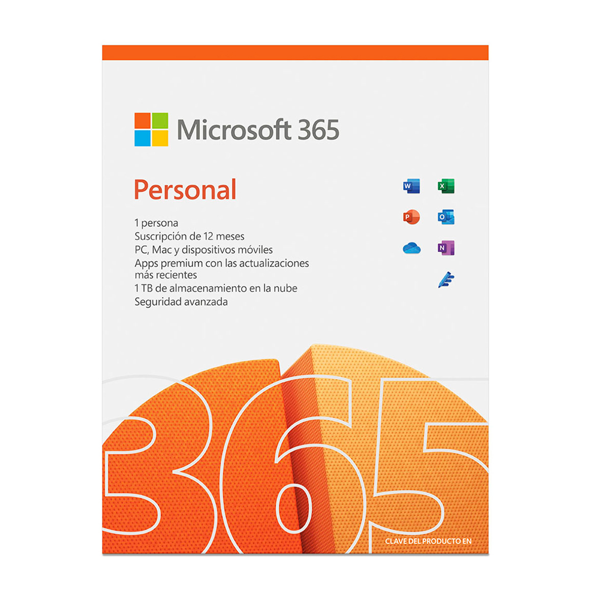Microsoft Office 365 Personal Licencia 1 año 1 usuario PC Laptop Mac  Dispositivos móviles | Office Depot Mexico