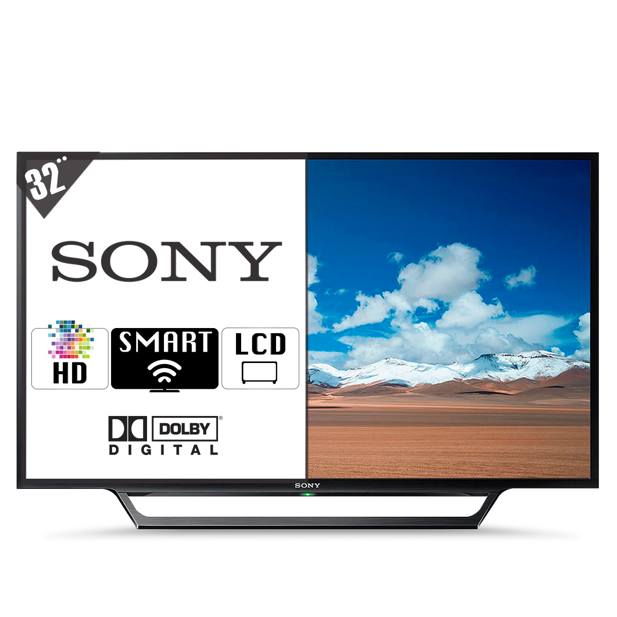 Pantalla Sony Smart TV pulg. Led HD | Office Depot Mexico