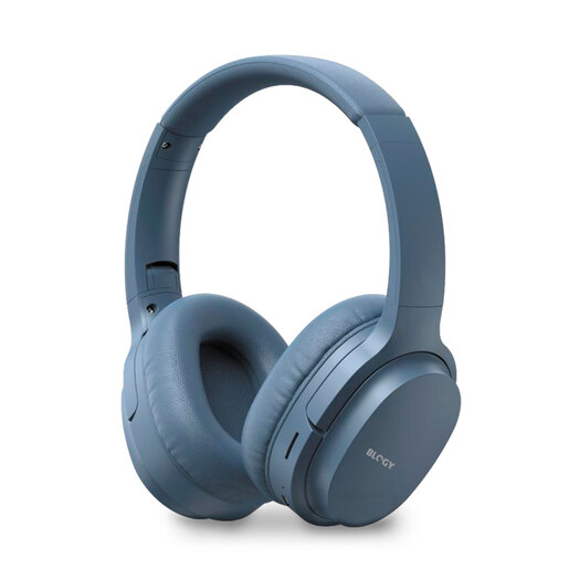 Audífonos de Diadema Bluetooth Blogy BLG-EMT30 On ear Inalámbricos Azul | Office  Depot Mexico