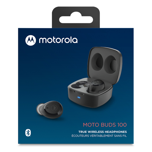 Audífonos Bluetooth Inalámbricos Motorola Moto Buds 100 / In ear / True Wireless / Negro