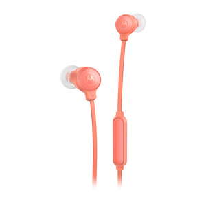 Audífonos Motorola Earbuds 3-S / In ear / Plug 3.5 mm / Cable plano / Naranja