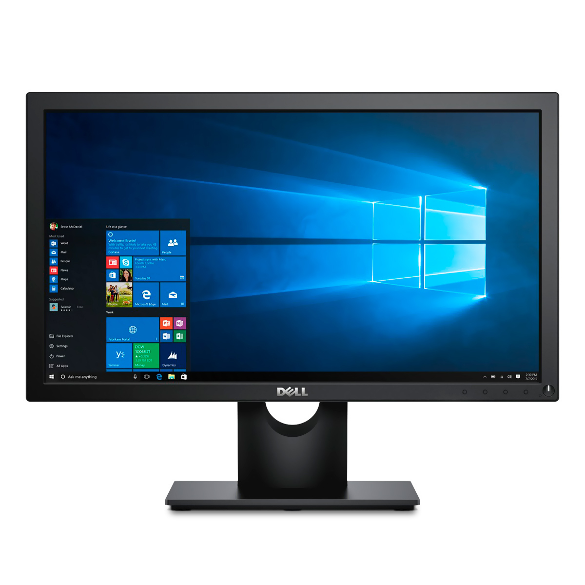 Monitor PC Dell E2016HV / TN / Led / 19.5 Pulg. / HD / 900 p / VGA / 60 Hz / 5 ms / Negro