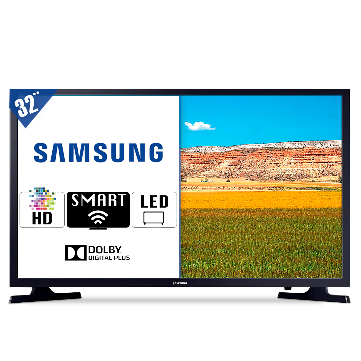 Pantalla Samsung Smart TV 32 pulg. BE32T-M Led HD