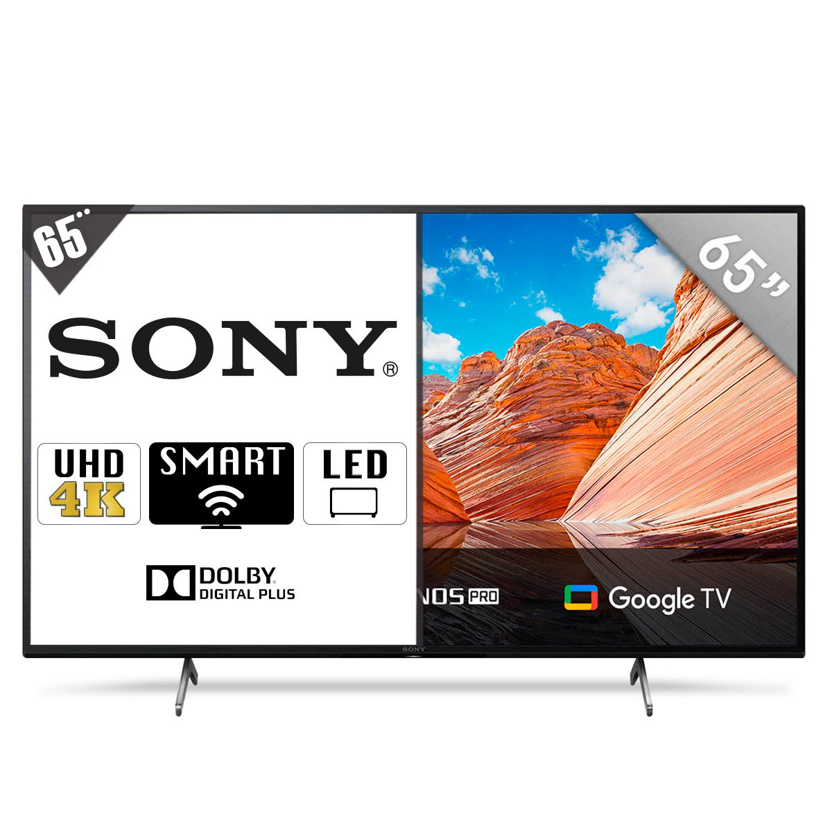 Pantalla TV Sony KD-65X79J / 4K Ultra HD / 65 Pulg. / Smart TV / Led / Bluetooth / Dolby Atmos / DTS Digital Surround / HDMI / USB