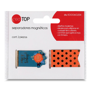 Separadores Magnéticos Red Top Diseños Modernos 2 piezas Separadores Magnéticos Red Top Diseños Modernos 2 piezas