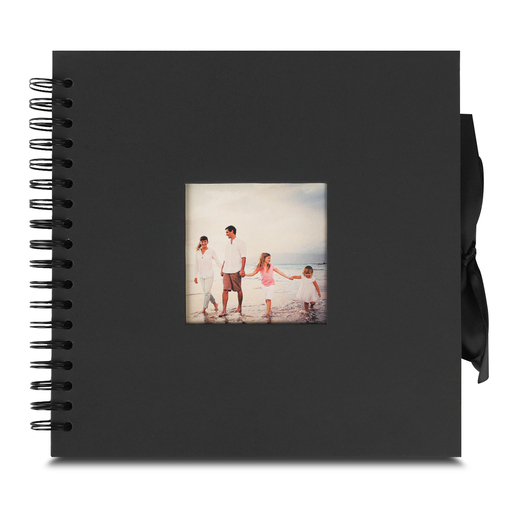 Álbum de Fotos Fragments 25.5 x 25.5 cm Negro