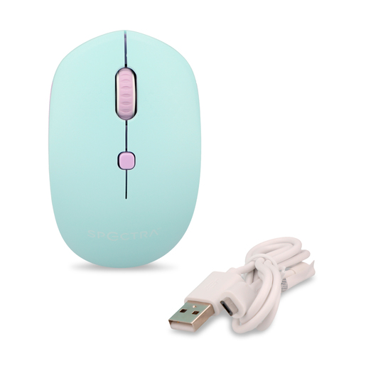 Mouse Inalámbrico Recargable Spectra E200US USB
