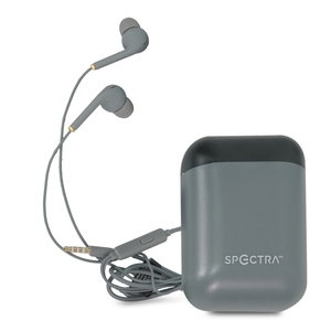 Audífonos Alámbricos Spectra E160 / In ear / Plug 3.5 mm / Gris Audífonos Alámbricos Spectra E160 / In ear / Plug 3.5 mm / Gris
