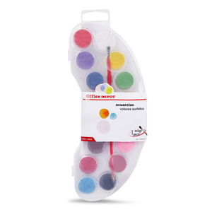 Set de Acuarelas Office Depot 17 piezas Set de Acuarelas Office Depot 17 piezas