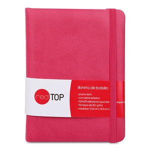 Libreta Pocket Red Top Rosa Raya 96 hojas  Libreta Pocket Red Top Rosa Raya 96 hojas