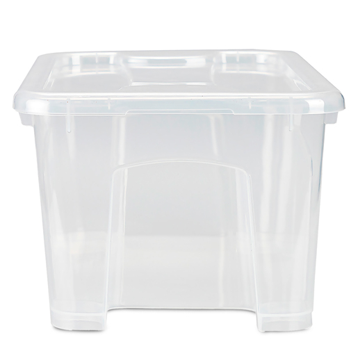 Caja de Plástico con Tapa Office Depot 5 L Transparente