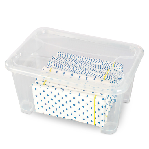 Caja de Plástico con Tapa Office Depot 5 L Transparente